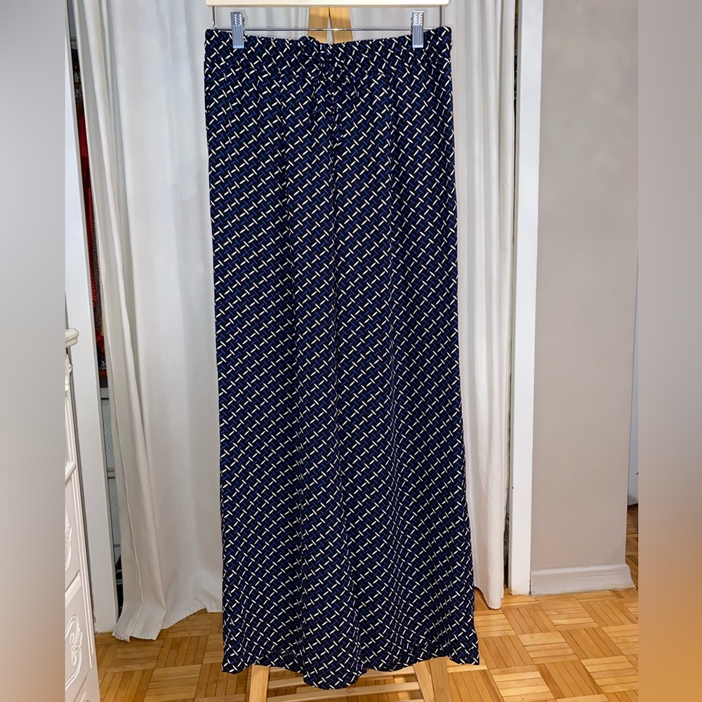 NWOT Zac & Rachel Wide Leg Printed Trousers - Size S